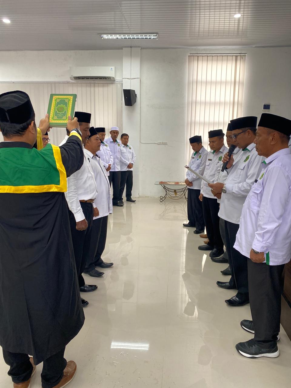 Lantik Kepala KUA, Kakankemenang harap jadikan momentum membangun komitmen