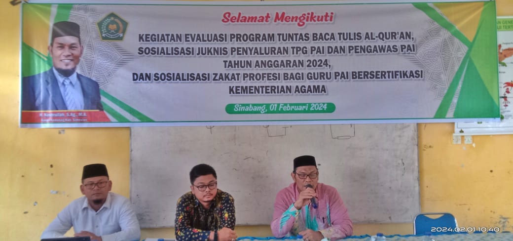 Kakankemenag Simeulue Nashrullah Buka Sosialisasi Program Pendidikan ...