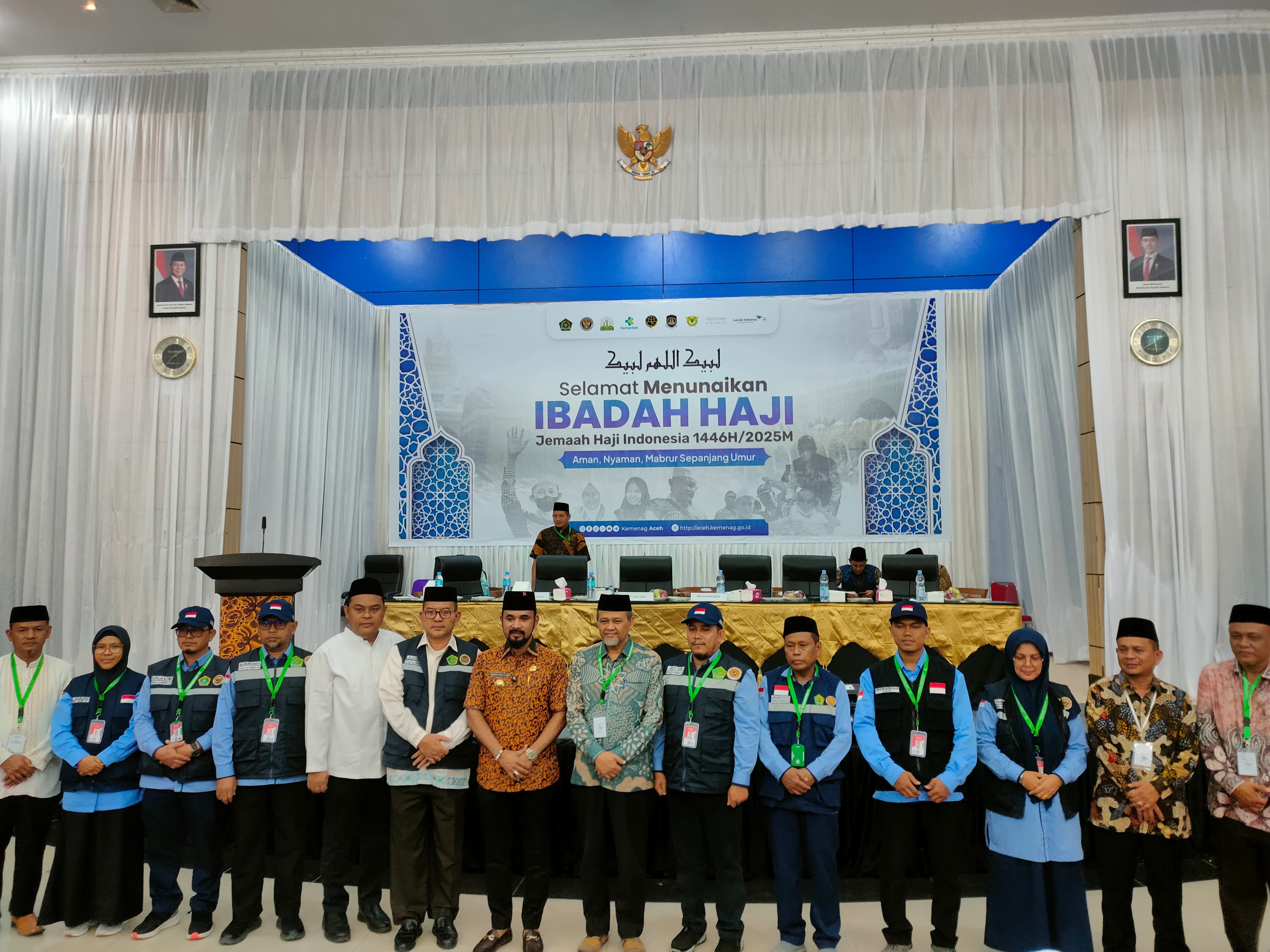 51 Jamaah Haji Aceh Jaya Diberangkatkan, Dua Jamaah Sempat Dirawat Kini Pulih dan Siap Berangkat